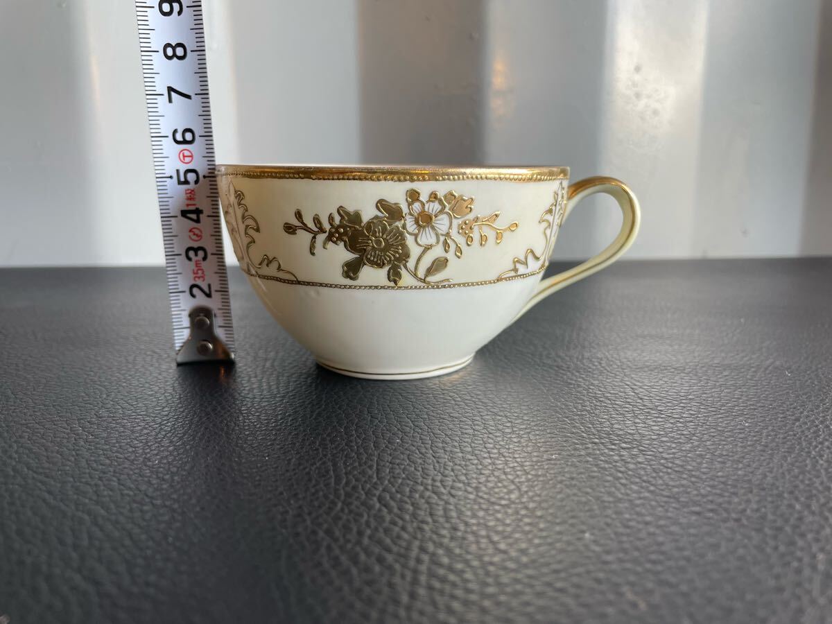中古品☆Noritake オールドノリタケ カップ&ソーサー プレート 中古品☆Noritake オールドノリタケ カップ&ソーサー プレート