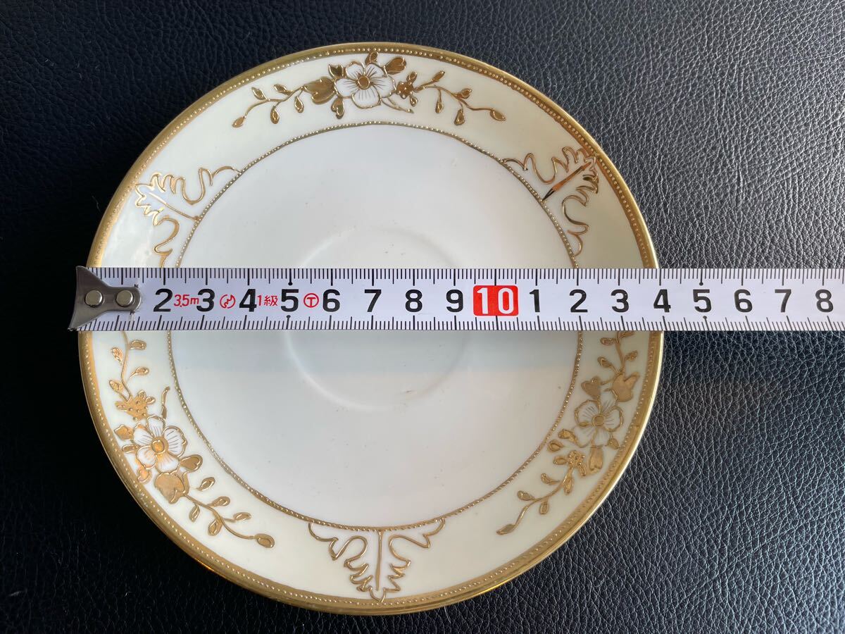 中古品☆Noritake オールドノリタケ カップ&ソーサー プレート 中古品☆Noritake オールドノリタケ カップ&ソーサー プレート