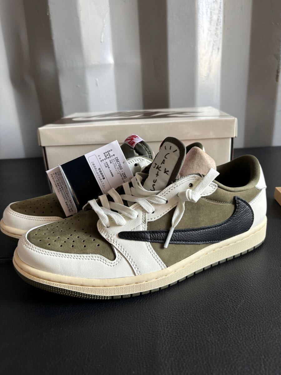 極美品 未使用 Travis Scott Nike Air Jordan 1 Low OG SP 極美品 未使用 Travis Scott Nike Air Jordan 1 Low OG SP