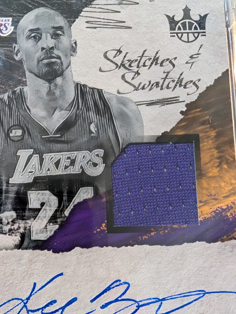 値上がり必至!)Kobe Bryant 直書きジャージサインカード 99枚 値上がり必至!)Kobe Bryant 直書きジャージサインカード 99枚