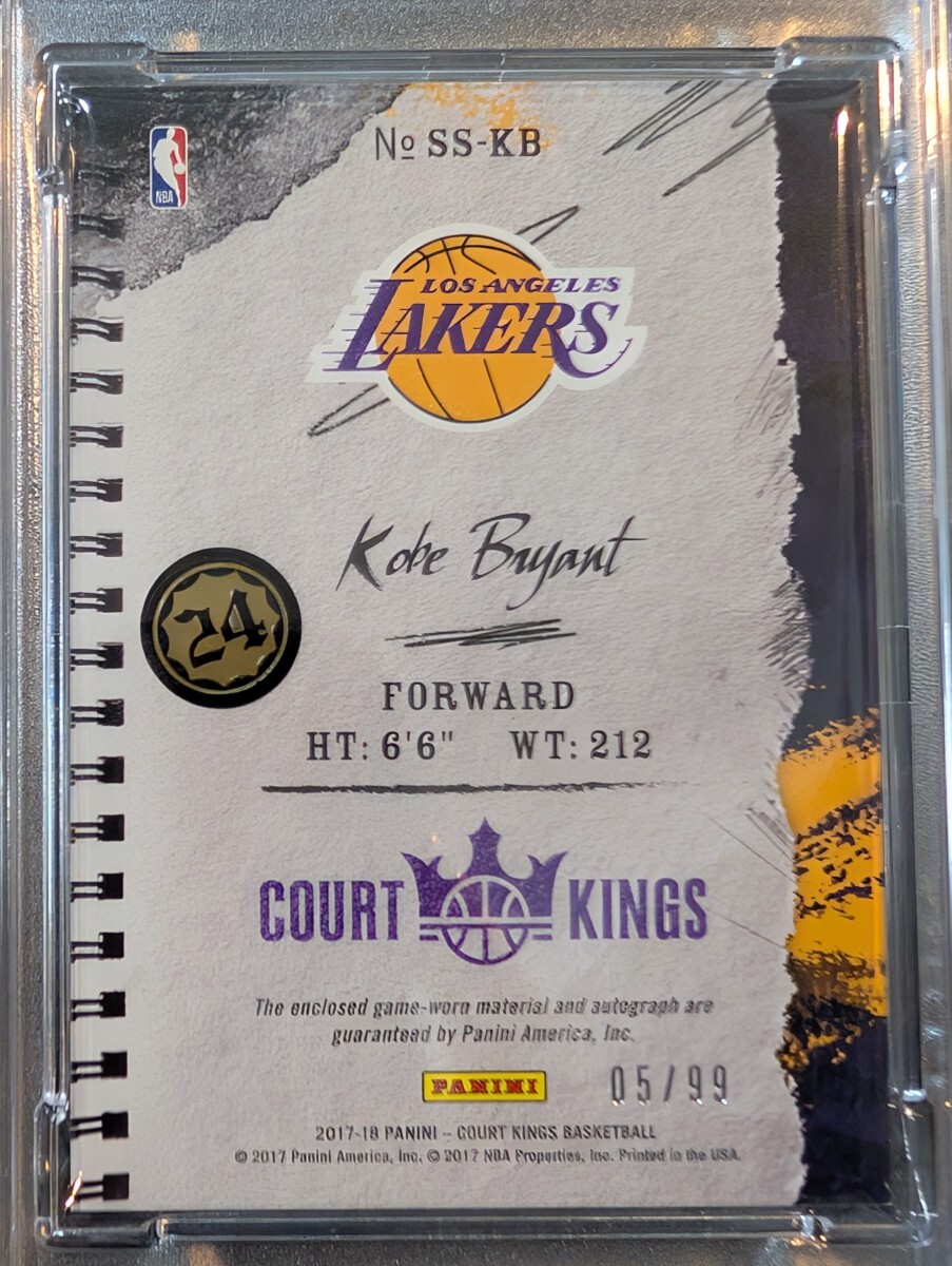 値上がり必至!)Kobe Bryant 直書きジャージサインカード 99枚 値上がり必至!)Kobe Bryant 直書きジャージサインカード 99枚