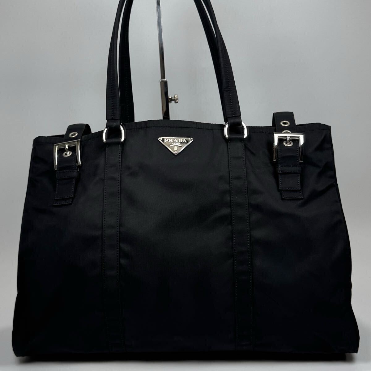 A4収納/美品】PRADA プラダ ナイロン メンズ トートバッグ A4収納/美品】PRADA プラダ ナイロン メンズ トートバッグ