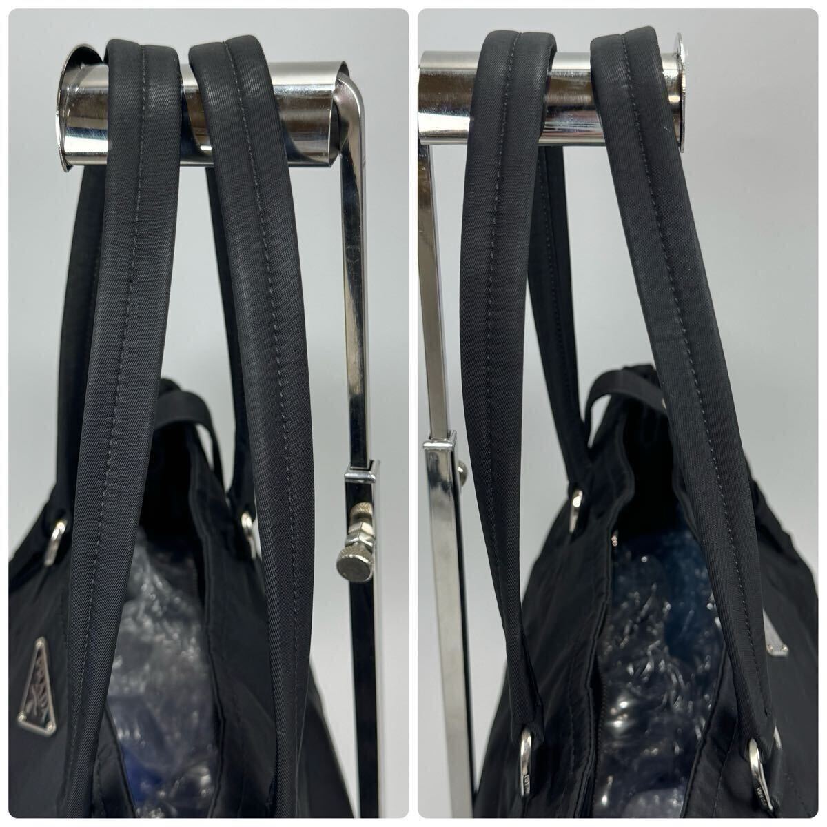 A4収納/美品】PRADA プラダ ナイロン メンズ トートバッグ A4収納/美品】PRADA プラダ ナイロン メンズ トートバッグ