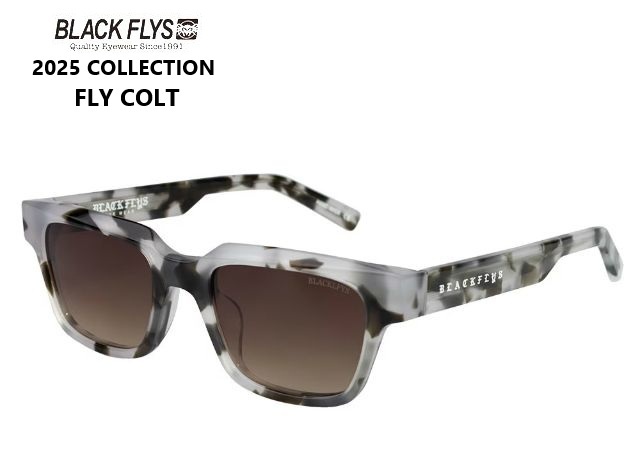 ★2025 COLLECTION★ ブラックフライ（BLACKFLYS）サングラス【FLY COLT POLARIZED】偏光レンズ BF-1608-02