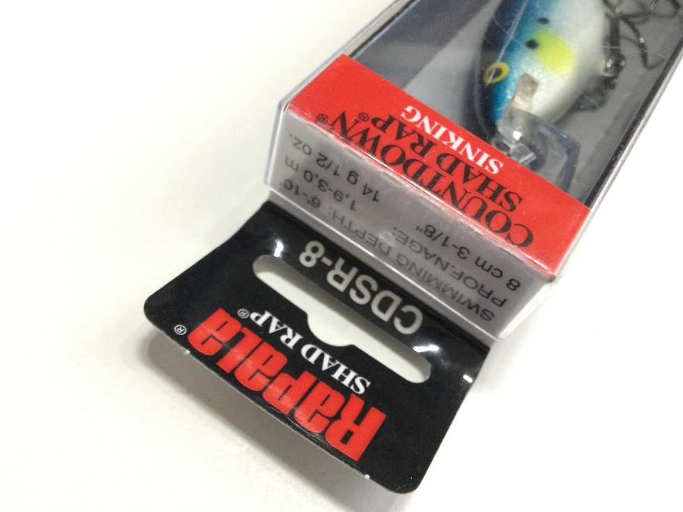 未使用　ラパラ　CDSR-8　カウントダウンシャッドラップ　ジャパンスペシャル_画像4