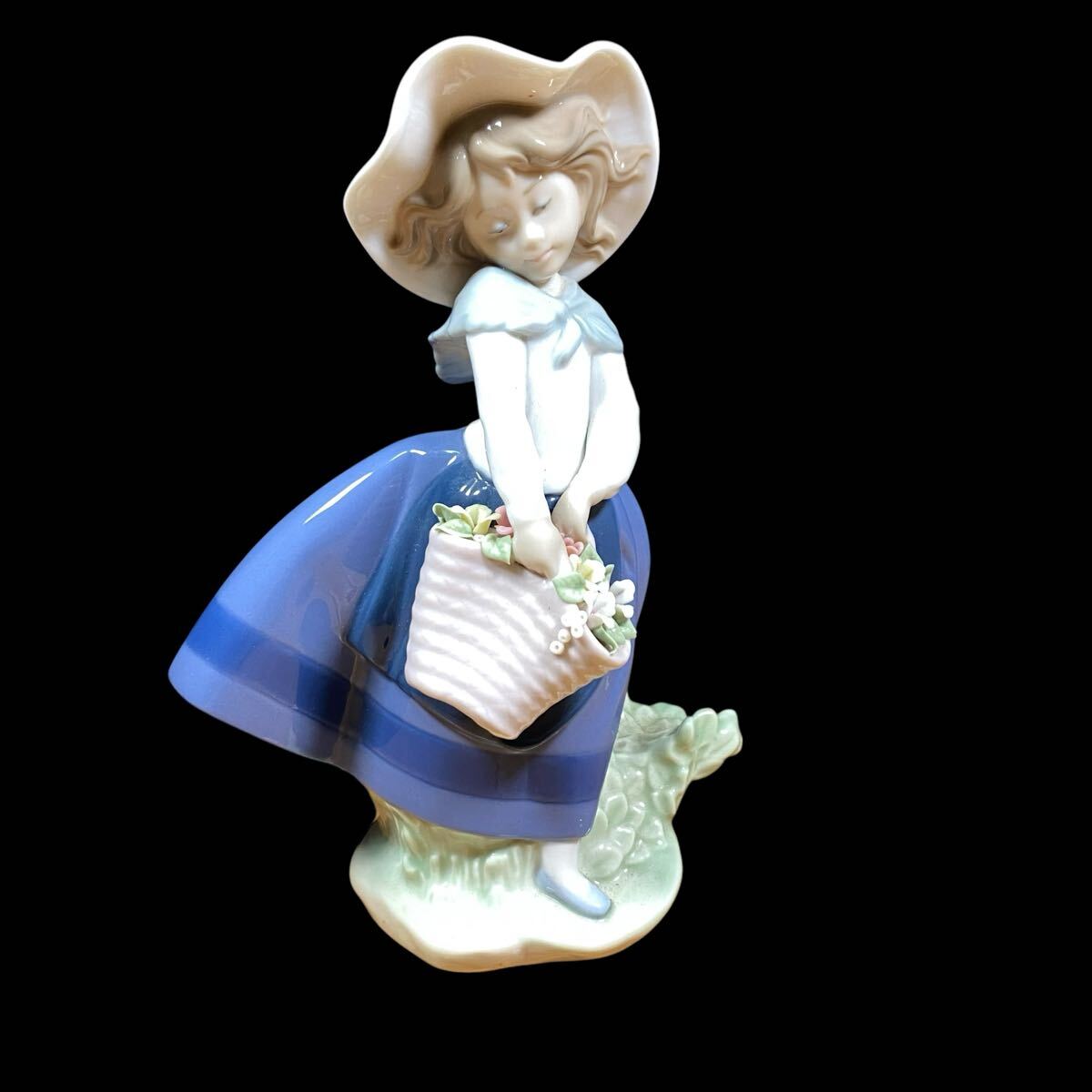 人気 ブランド チェック ☆リヤドロ LLADRO 陶器 少女 フィギュリン きれいな花ばかり リヤドロ