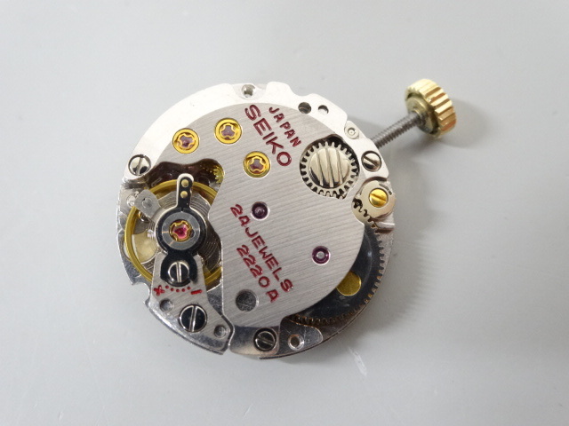 ジャンク SEIKO セイコー 2220-0410 18K 750 刻印 金無垢 手巻き ジャンク SEIKO セイコー 2220-0410 18K 750 刻印 金無垢 手巻き