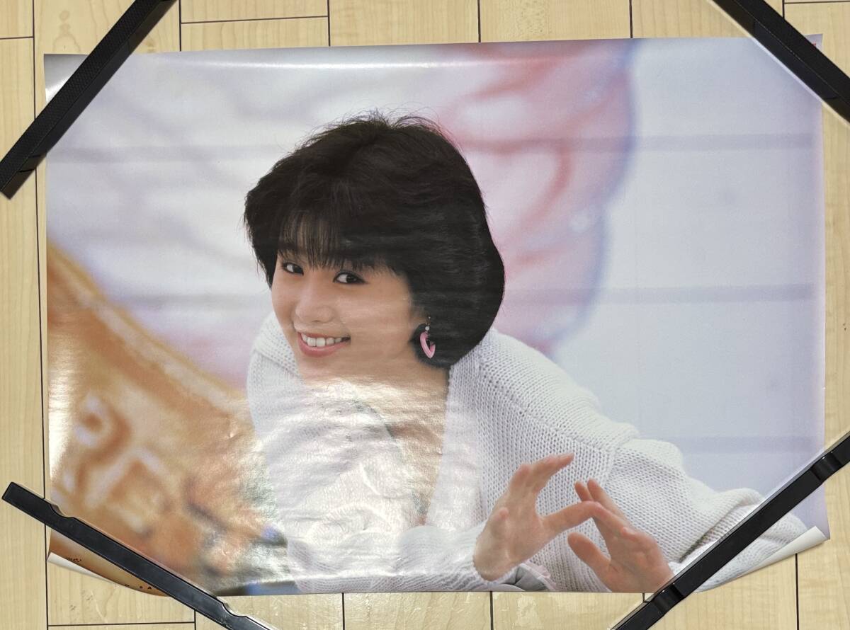 C736 включение в покупку не возможно 6 шт. комплект подлинная вещь Sakai Noriko постер 36*51. retro идол Showa эпоха Heisei клей pi-