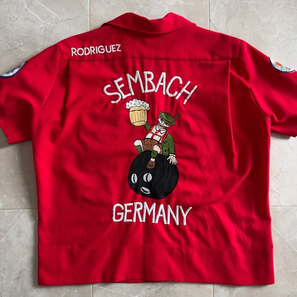 70s スーベニア ボーリングシャツ オープンカラー ヴィンテージ 70s スーベニア ボーリングシャツ オープンカラー ヴィンテージ
