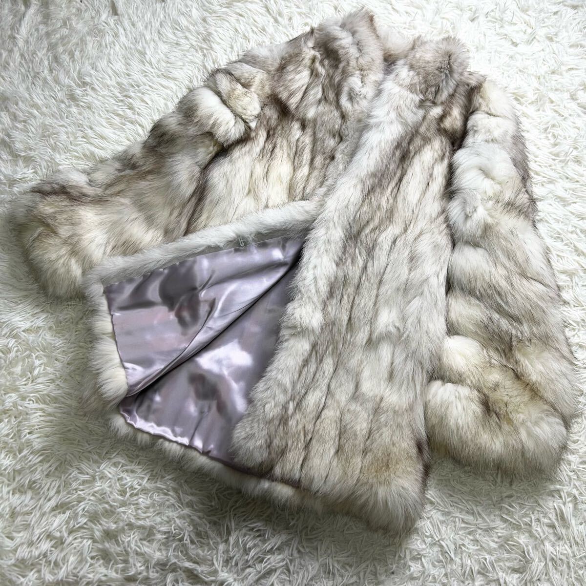定額60万円!【最高級】フォックスファー 狐 毛皮 リアルファー 定額60万円!【最高級】フォックスファー 狐 毛皮 リアルファー