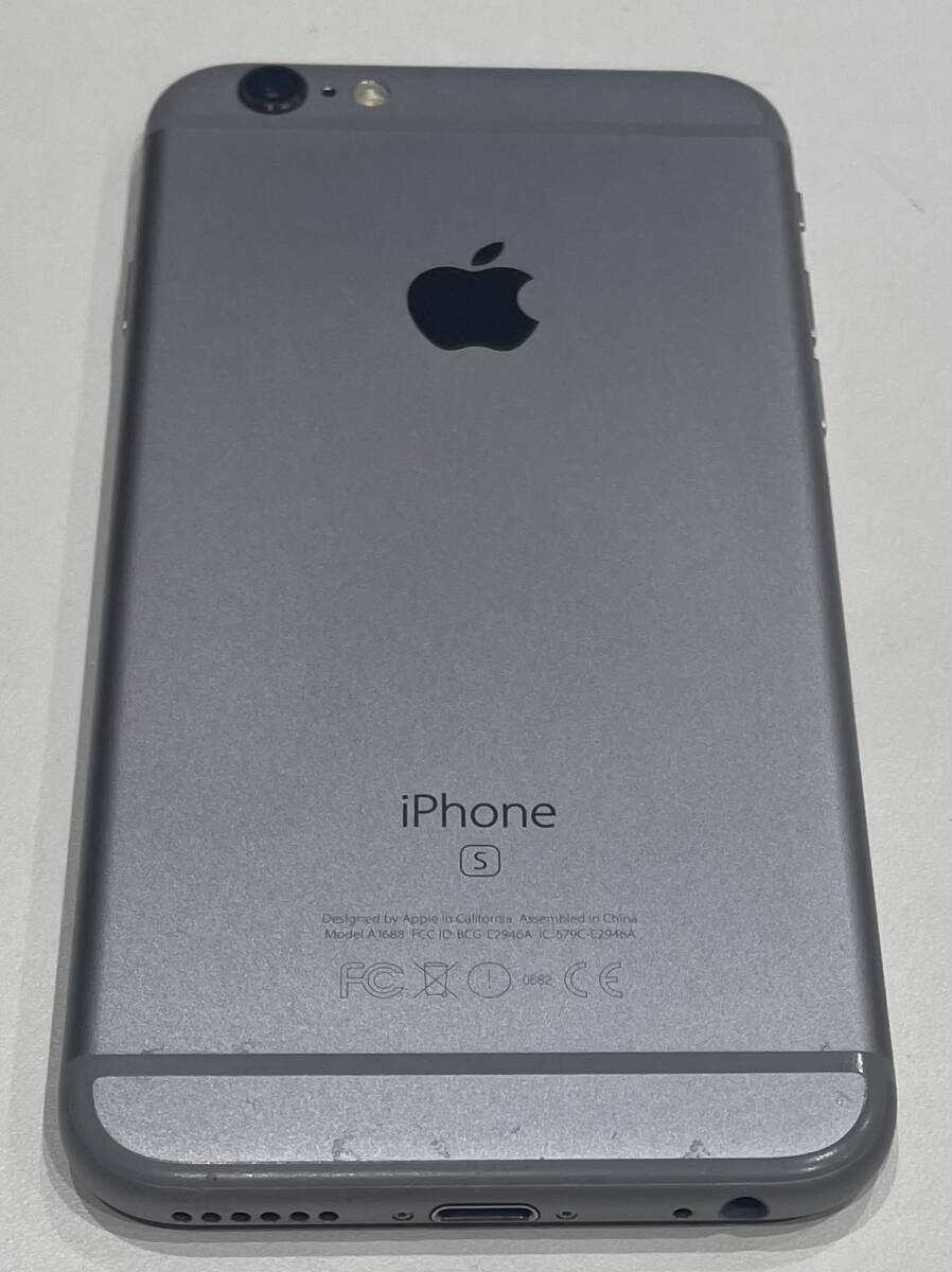 iphone 6s A1688 E-2946A スペースグレイ 16GB 判定〇 初期化 iphone 6s A1688 E-2946A スペースグレイ 16GB 判定〇 初期化