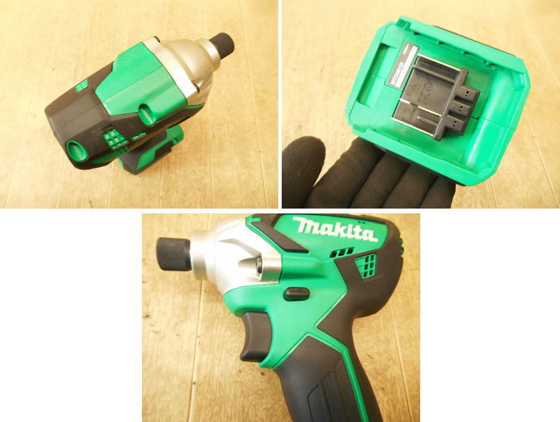 ◆ makita 充電式インパクトドライバ MTD001D マキタ コードレス 14.4V インパクト ドライバー 充電器 バッテリー2個 MTD001DSX No.4790_画像6