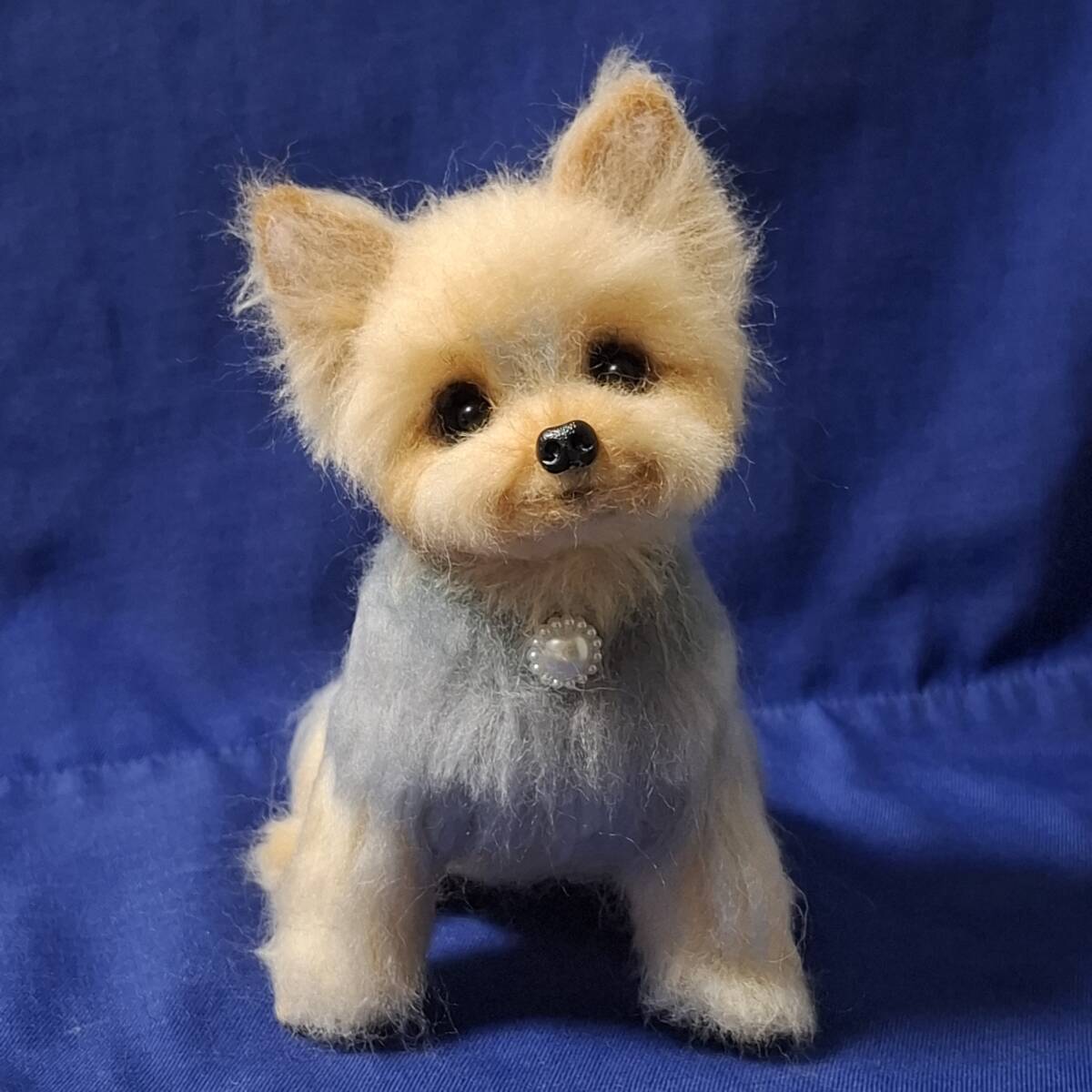 羊毛フェルト 犬 ヨークシャーテリア ヨーキー (羊毛フェルト 羊毛フェルト 犬 ヨークシャーテリア ヨーキー (羊毛フェルト