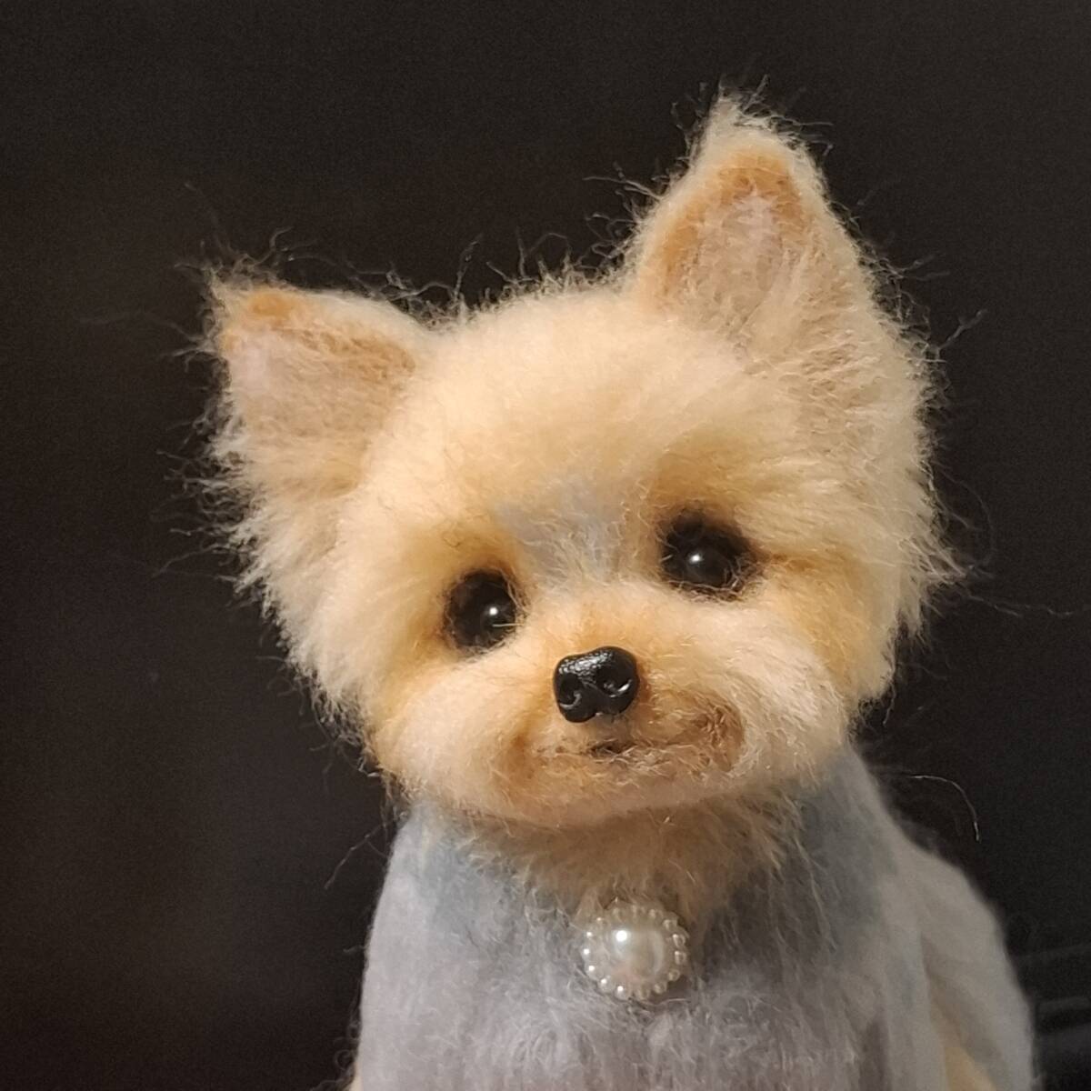 羊毛フェルト 犬 ヨークシャーテリア ヨーキー (羊毛フェルト 羊毛フェルト 犬 ヨークシャーテリア ヨーキー (羊毛フェルト