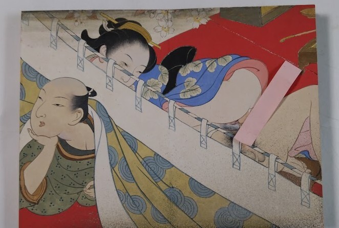 春畫(huà)?肉筆春畫(huà)?春本?浮世絵?全編カラー刷　全12枚