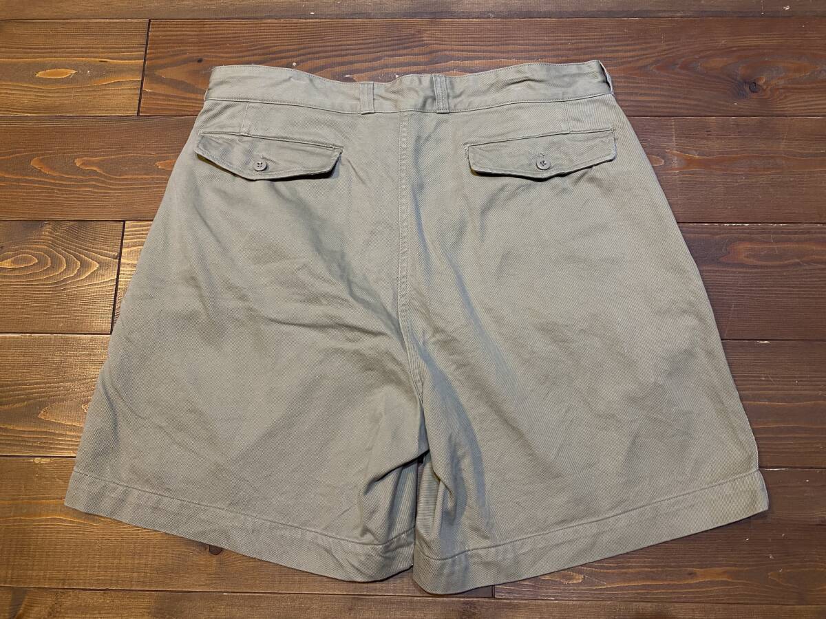 Vintage French Military Shorts フランス軍 チノショーツ ビンテージ