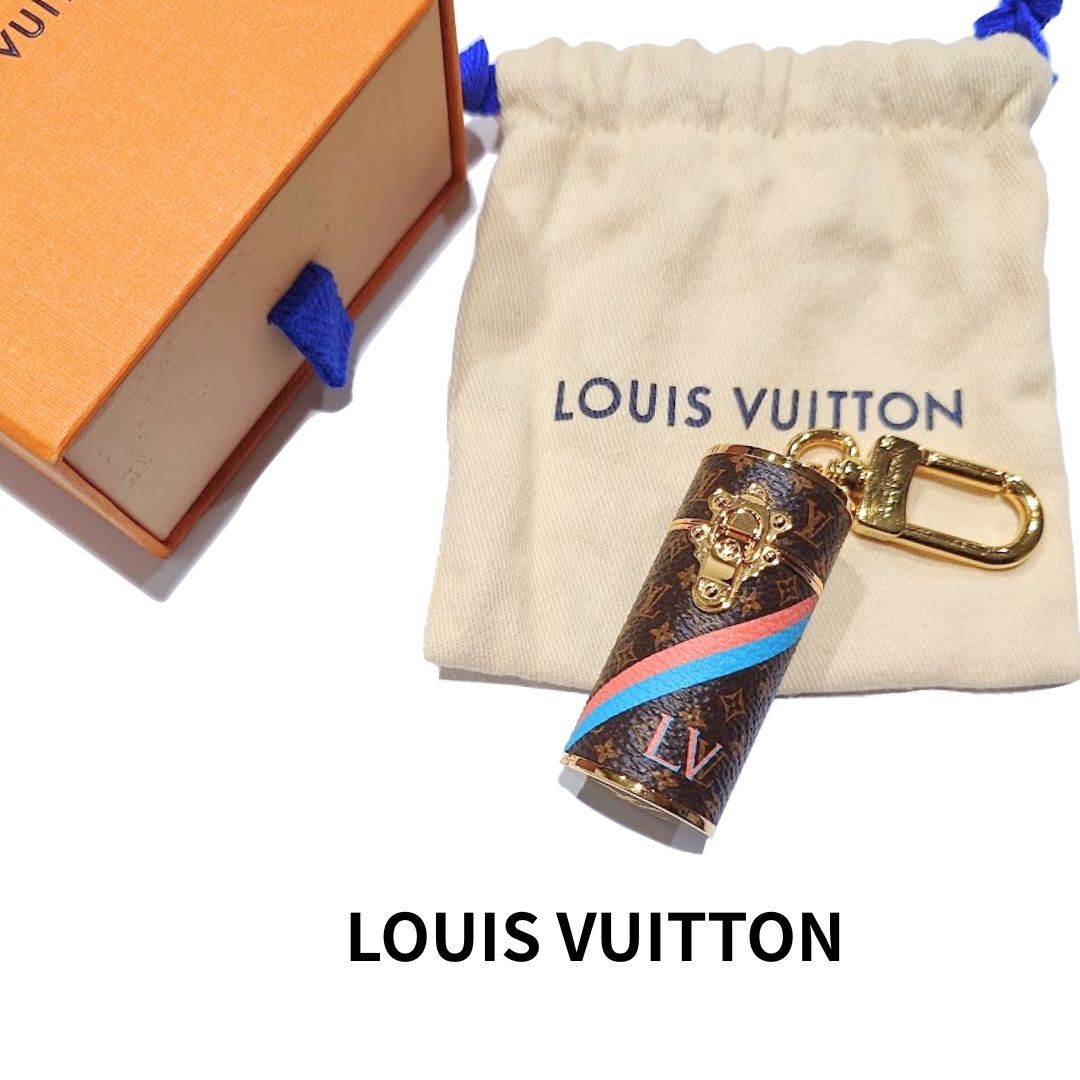 Louis Vuitton ルイ・ヴィトン チャーム キーホルダー 希少】鑑定済 LOUIS VUITTON ルイ ヴィトン LV ビジューサック