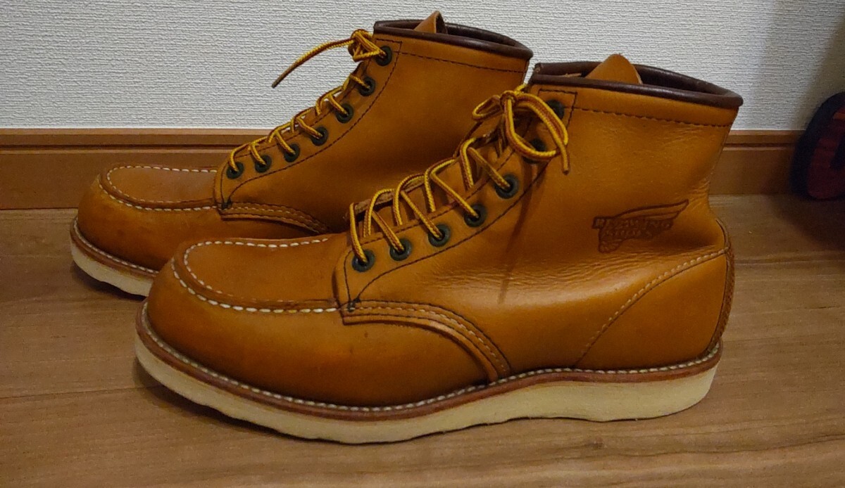 希少 箱付【使用期間 短 状態良】REDWING☆875☆8D(26cm)☆羽根 希少 箱付【使用期間 短 状態良】REDWING☆875☆8D(26cm)☆羽根