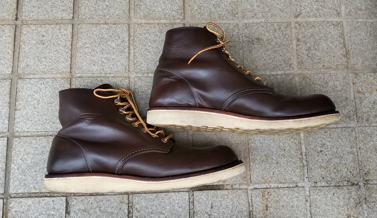 廃盤希少☆RED WING☆8134☆チョコレートクロムレザー☆8 1/2D 廃盤希少☆RED WING☆8134☆チョコレートクロムレザー☆8 1/2D