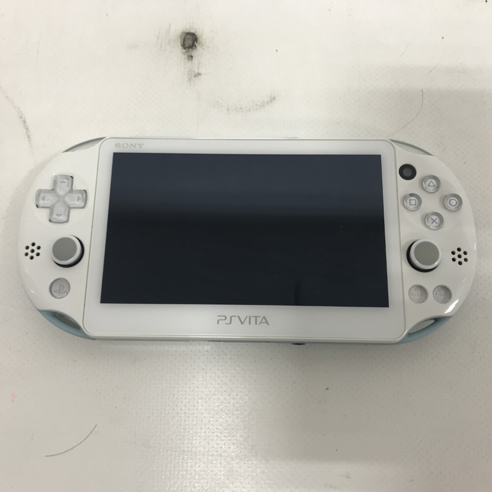 07w5649 ☆1円~PSVITA PCH-2000 本体のみ ライトブルーホワイト 07w5649 ☆1円~PSVITA PCH-2000 本体のみ ライトブルーホワイト
