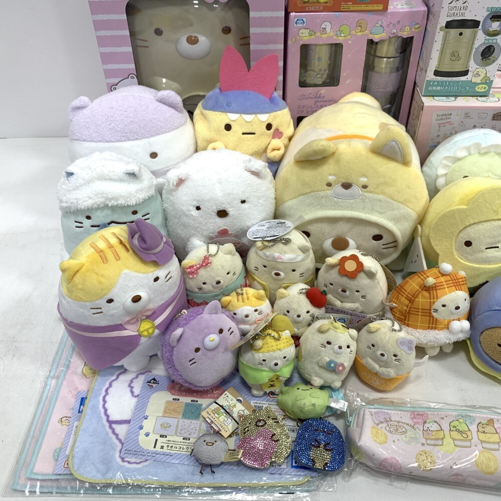 07w3359 ☆1円~ すみっこぐらしまとめ ぬいぐるみ タオル 07w3359 ☆1円~ すみっこぐらしまとめ ぬいぐるみ タオル