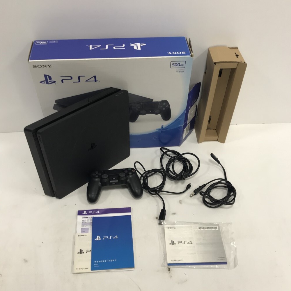 07w25549 ☆1円~ PS4 CUH-2000A B01 ジェットブラック 500GB 07w25549 ☆1円~ PS4 CUH-2000A B01 ジェットブラック 500GB