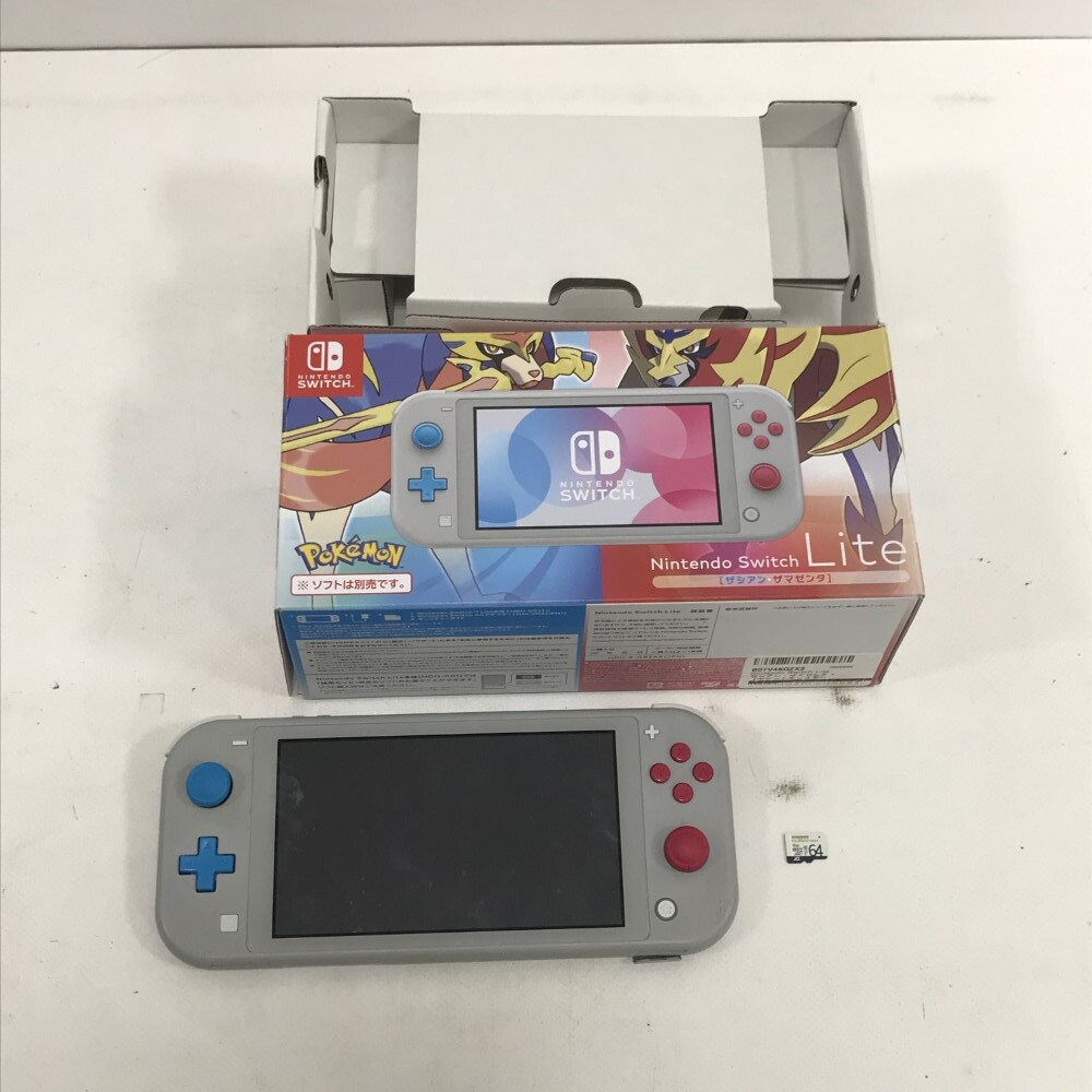 07w25559 ☆1円~ Nintendo Switch Lite 本体 ザシアン 07w25559 ☆1円~ Nintendo Switch Lite 本体 ザシアン