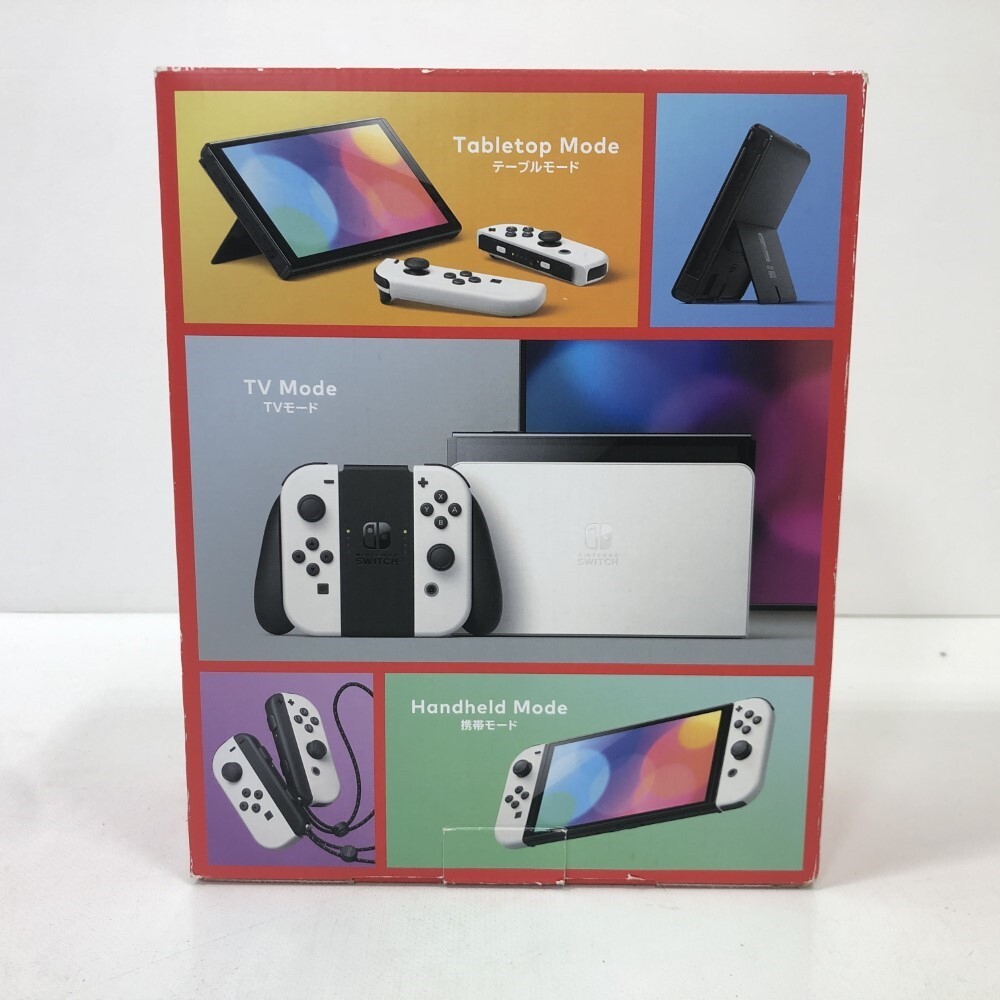 07w5658 ☆1円~Nintendo Switch 有機ELモデル ホワイト 本体 07w5658 ☆1円~Nintendo Switch 有機ELモデル ホワイト 本体