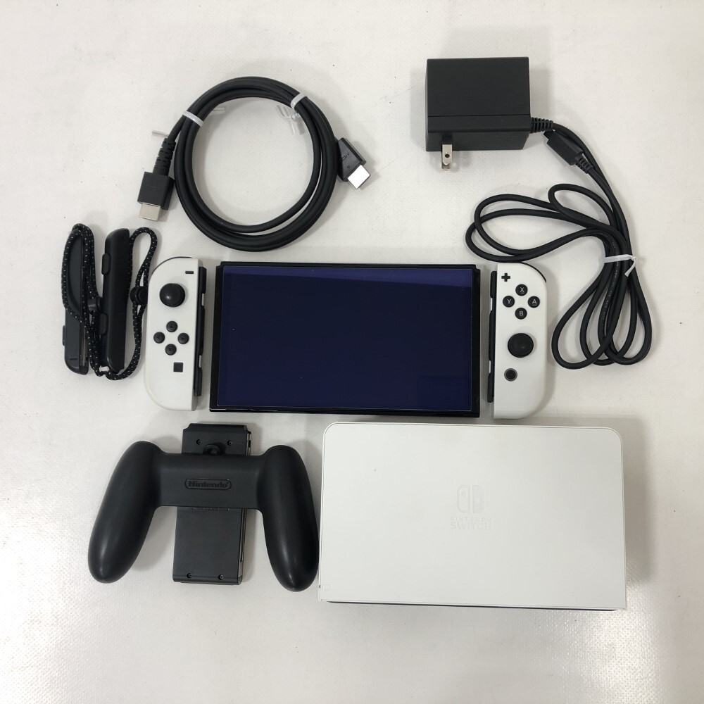 07w5658 ☆1円~Nintendo Switch 有機ELモデル ホワイト 本体 07w5658 ☆1円~Nintendo Switch 有機ELモデル ホワイト 本体
