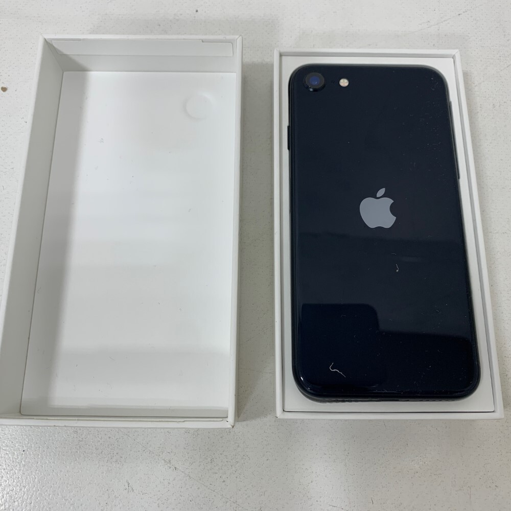 07w25661 ☆1円~ Apple iPhone SE 第3世代 64G ミッドナイト 07w25661 ☆1円~ Apple iPhone SE 第3世代 64G ミッドナイト