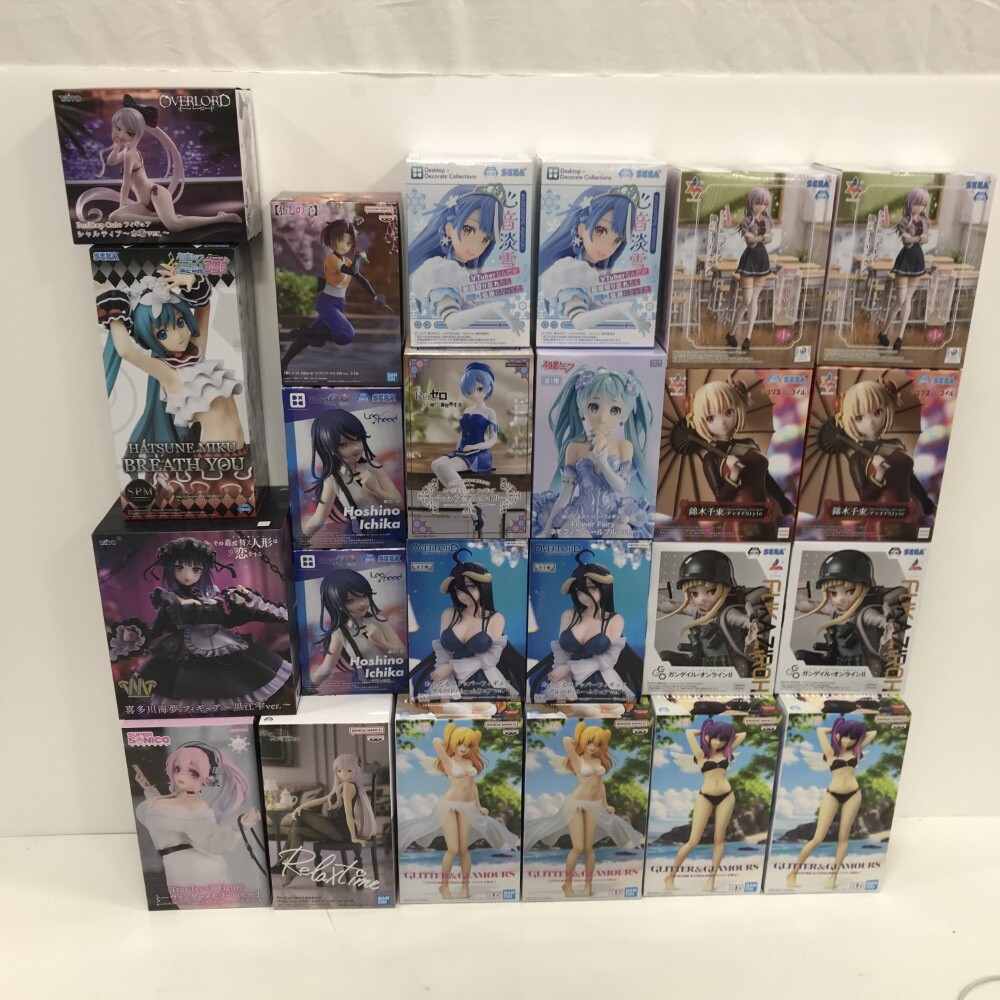 07w26004 ☆1円~ 美少女アニメ系 プライズフィギュア 24個セット 07w26004 ☆1円~ 美少女アニメ系 プライズフィギュア 24個セット