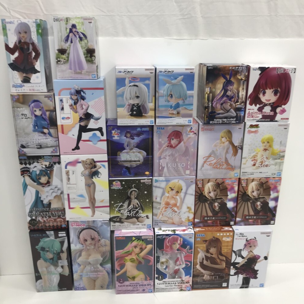 07w26007 ☆1円~ 美少女系アニメ プライズフィギュア 24個セット 07w26007 ☆1円~ 美少女系アニメ プライズフィギュア 24個セット