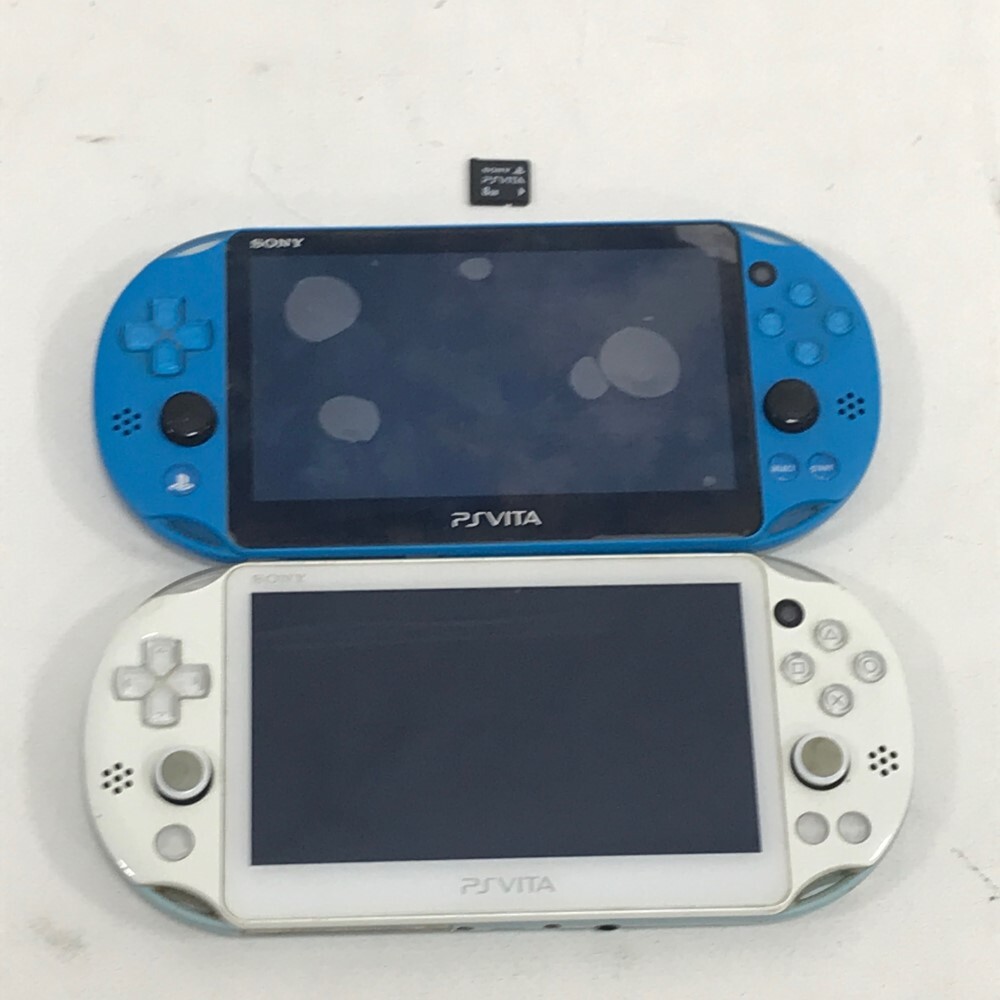 07w26013 ☆1円~ PS VITA 本体 ジャンク品 2個セット SONY 07w26013 ☆1円~ PS VITA 本体 ジャンク品 2個セット SONY