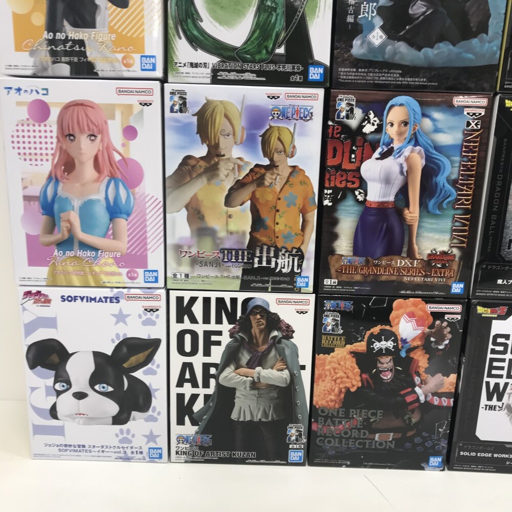 07w26026 ☆1円~ 中古品 少年漫画系 プライズフィギュア 24個 07w26026 ☆1円~ 中古品 少年漫画系 プライズフィギュア 24個