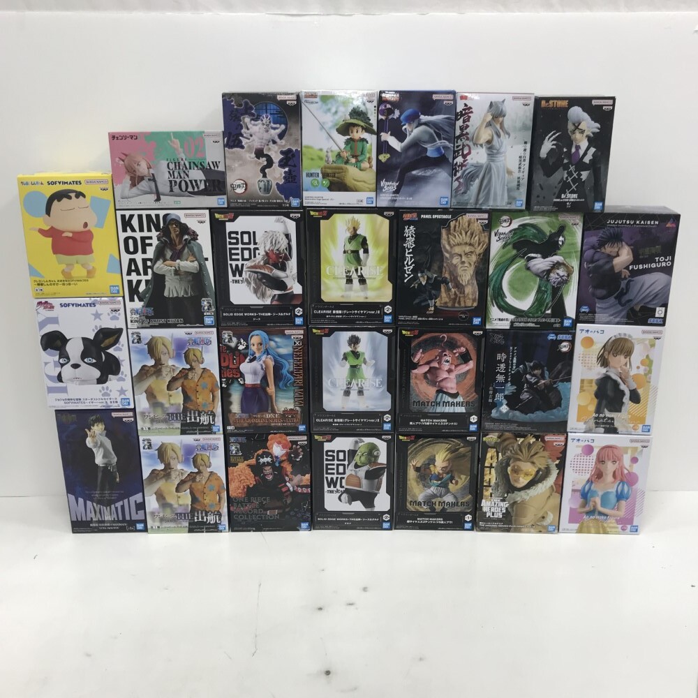 07w26027 ☆1円~ 中古品 少年漫画系 プライズフィギュア 27個 07w26027 ☆1円~ 中古品 少年漫画系 プライズフィギュア 27個