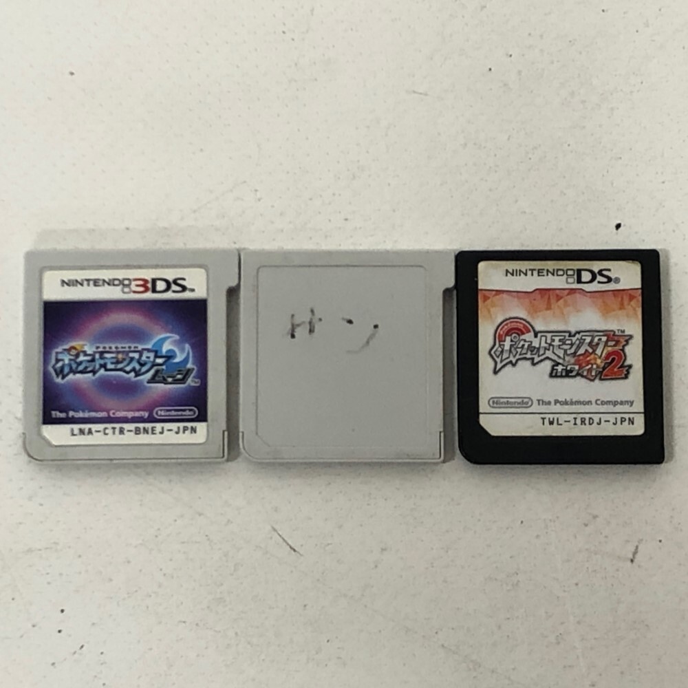 07w3421 ☆1円~ ポケットモンスター 3DS 3DSソフト 9本まとめ 07w3421 ☆1円~ ポケットモンスター 3DS 3DSソフト 9本まとめ
