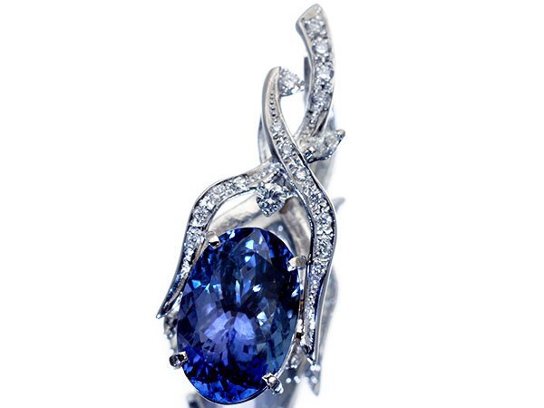 ジュエリー極】超希少宝石!大粒上質天然タンザナイト6.78ct& ジュエリー極】超希少宝石!大粒上質天然タンザナイト6.78ct&