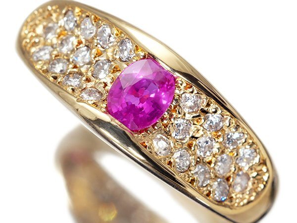 1円~【ジュエリー極】綺麗なピンキッシュレッドカラー!天然 1円~【ジュエリー極】綺麗なピンキッシュレッドカラー!天然