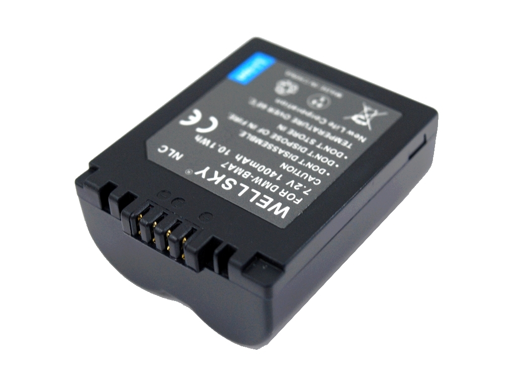 DMW-BMA7 [新品] 互換バッテリー 2個 + 超軽量 USB Type C 急速互換充電器 バッテリーチャージャー 1個 DMC-FZ8 DMC-FZ18 DMC-FZ38