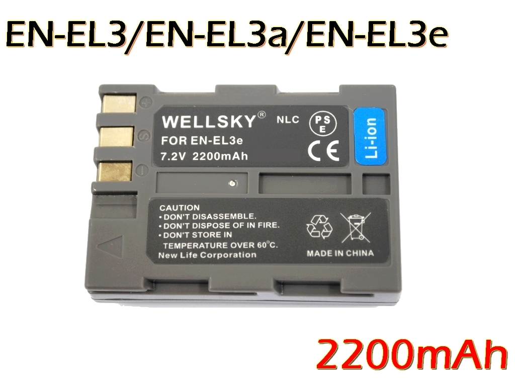 EN-EL3e [新品] EN-EL3a EN-EL3 互換バッテリー 2個(gè) + MH-18 MH-18a 超軽量 USB Type C 急速互換充電器 バッテリーチャージャー 1個(gè) Nikon