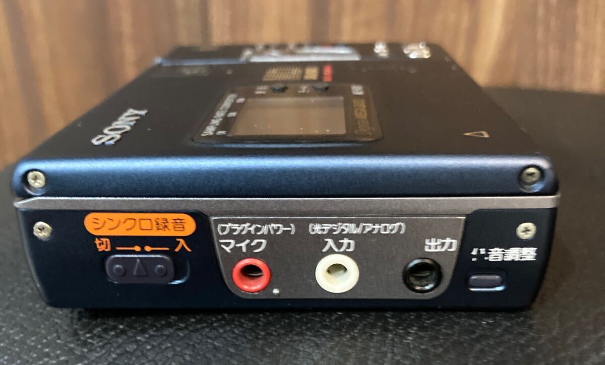 ジャンク品 【 SONY ポータブルMDレコーダー MZ-R30 本体のみ