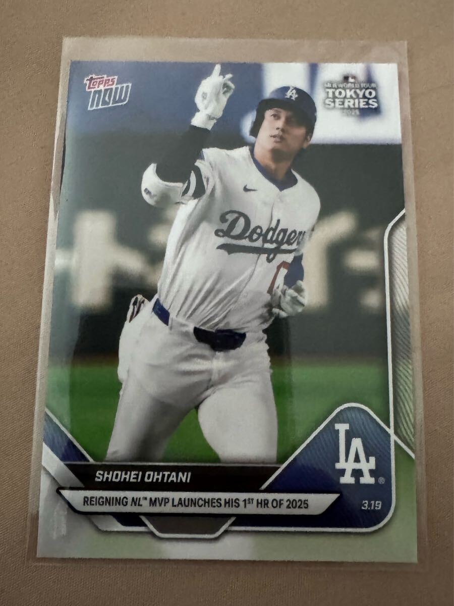 MLB 2025 TOPPS NOW TokyoSeries大谷翔平 ロサンゼルス MLB 2025 TOPPS NOW TokyoSeries大谷翔平 ロサンゼルス