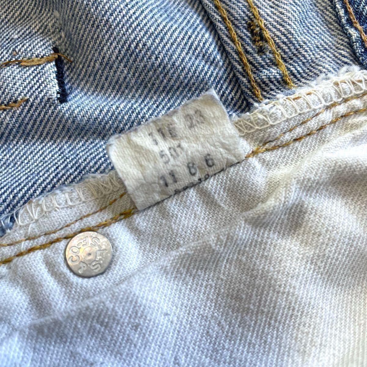 ノーリペア♪66前期 70s USA製 Levis 501 W32L33 オリジナル ノーリペア♪66前期 70s USA製 Levis 501 W32L33 オリジナル