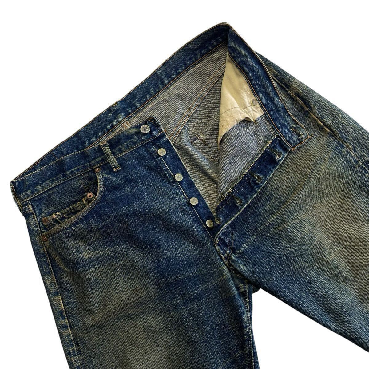 16ボタン♪ズレカン 60s USA製 LEVIS 501 ビッグE W38L31 16ボタン♪ズレカン 60s USA製 LEVIS 501 ビッグE W38L31