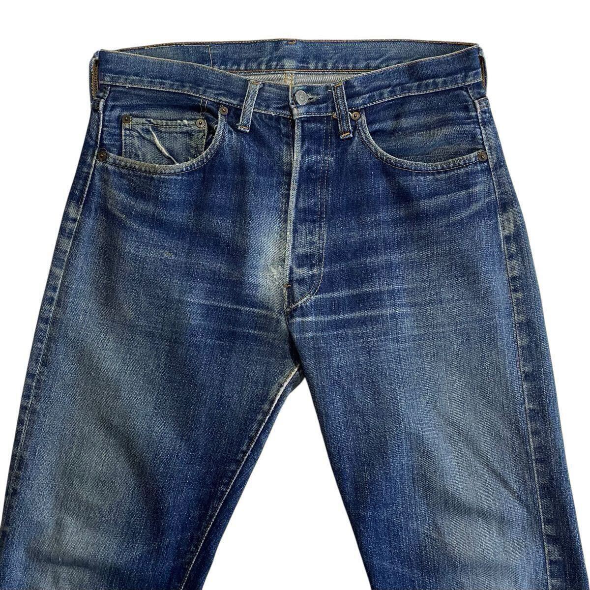 珍品♪ビッグE 60s 70s USA製 LEVIS 501 ズレカン 16ボタン 珍品♪ビッグE 60s 70s USA製 LEVIS 501 ズレカン 16ボタン