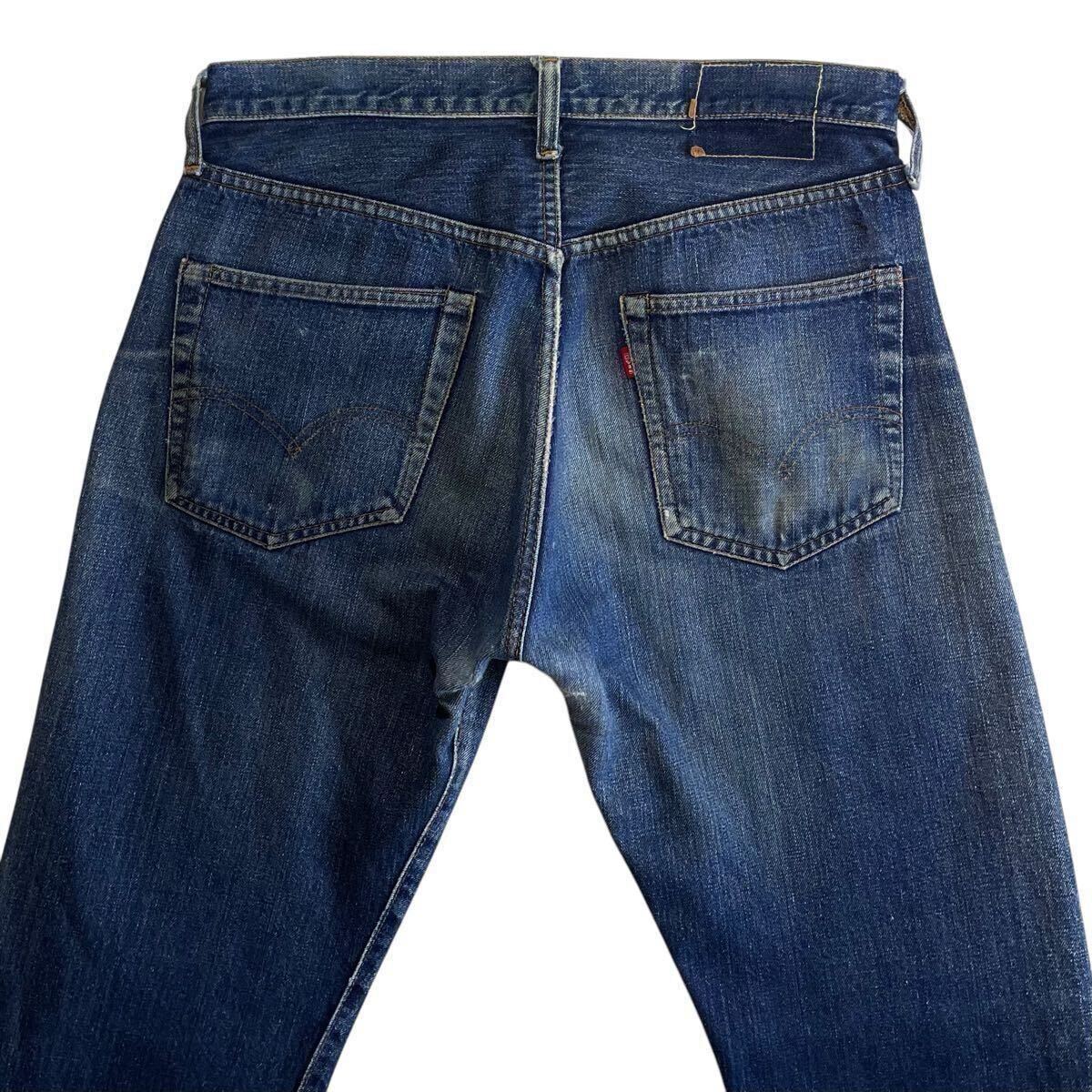 珍品♪ビッグE 60s 70s USA製 LEVIS 501 ズレカン 16ボタン 珍品♪ビッグE 60s 70s USA製 LEVIS 501 ズレカン 16ボタン