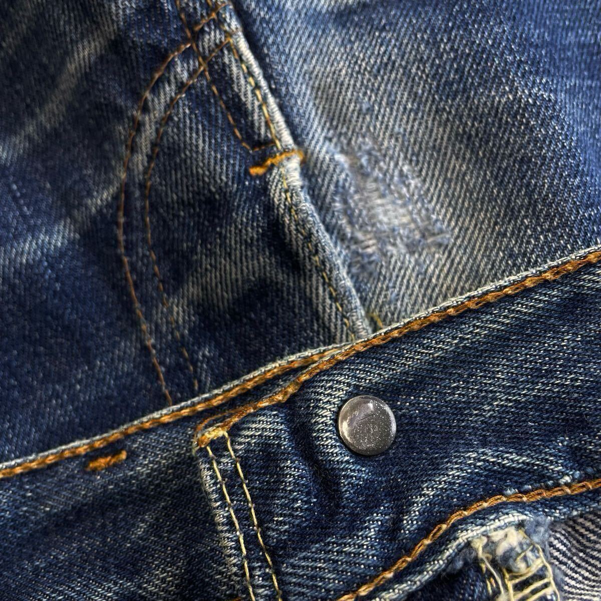 珍品♪ビッグE 60s 70s USA製 LEVIS 501 ズレカン 16ボタン 珍品♪ビッグE 60s 70s USA製 LEVIS 501 ズレカン 16ボタン