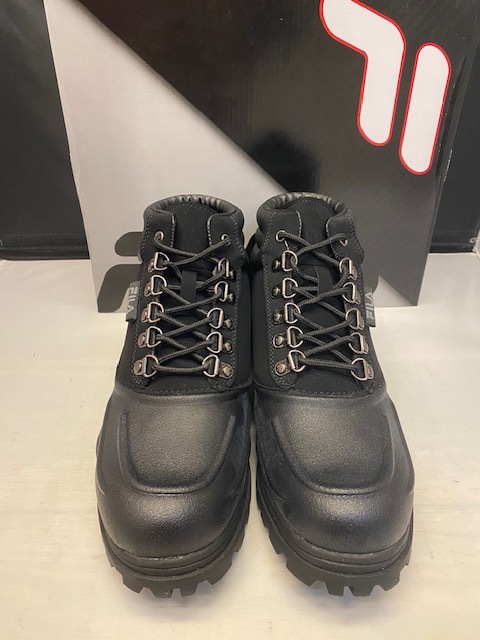 【新品】FILA WEATHERTEC 1SH40122-001 BLK/BLK/BLK 27.5cm フィラ ウェザーテック ブラック ブーツ ティンバー 
