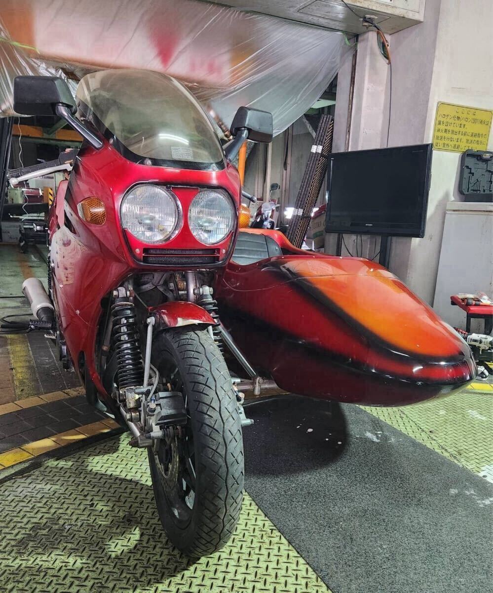 鹿児島発 CBR400F エンデュランス サイドカー 希少車両 書類有り 鹿児島発 CBR400F エンデュランス サイドカー 希少車両 書類有り