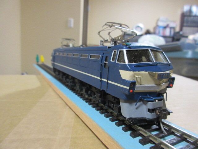 国鉄 EF66 0番台 直流電気機関車 HOゲージ(金属製・カツミ 国鉄 EF66 0番台 直流電気機関車 HOゲージ(金属製・カツミ